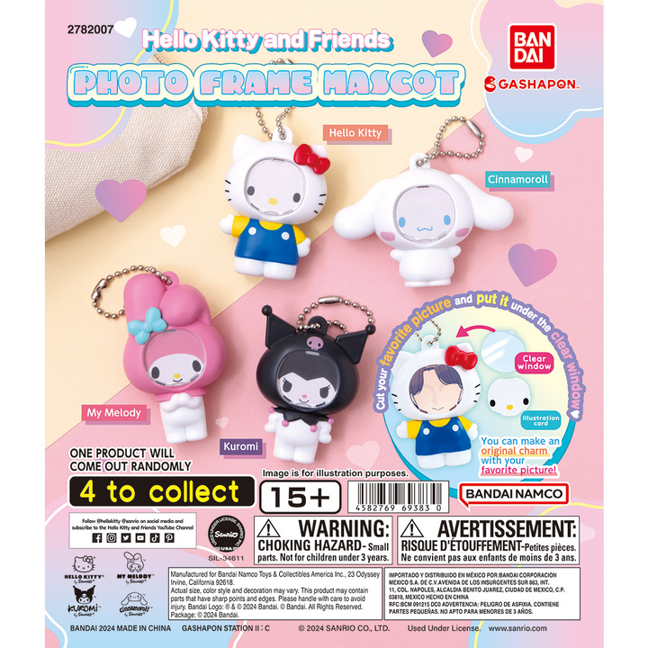 HELLO KITTY AND FRIENDS PHOTO FRAME MASCOT
