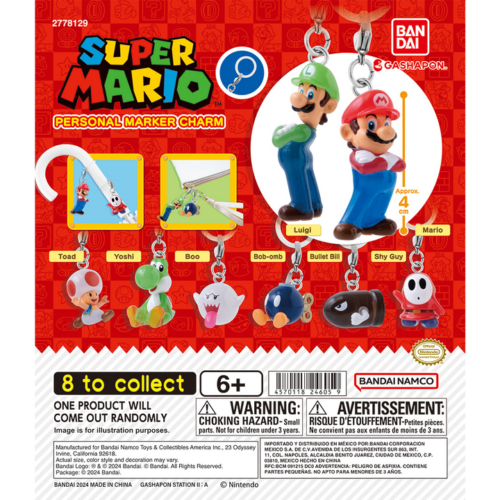 SUPER MARIO PERSONAL MARKER CHARM