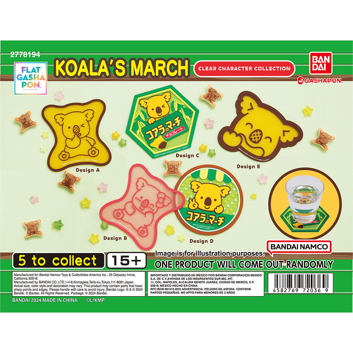 KOALA’S MARCH CLEAR CHARACTER COLLECTION
