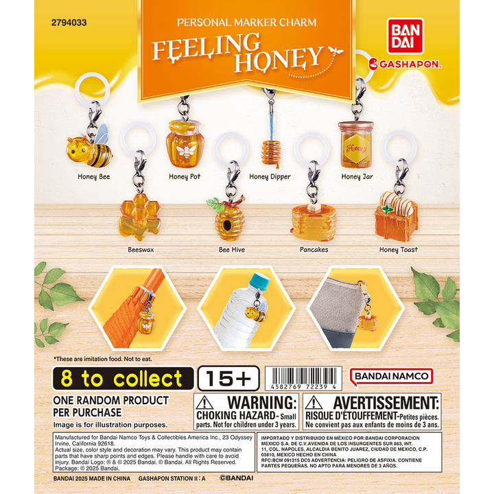 PERSONAL MARKER CHARM FEELING HONEY