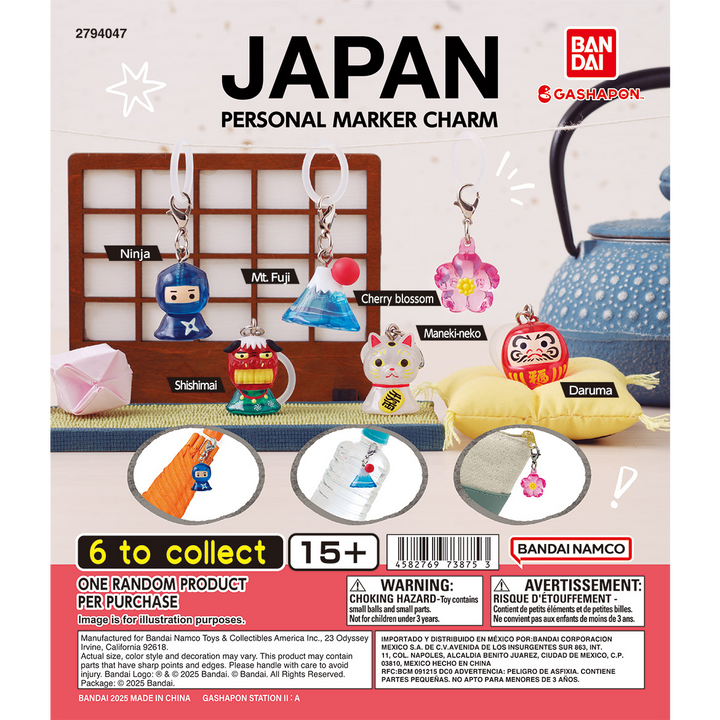 PERSONAL MARKER CHARM JAPAN