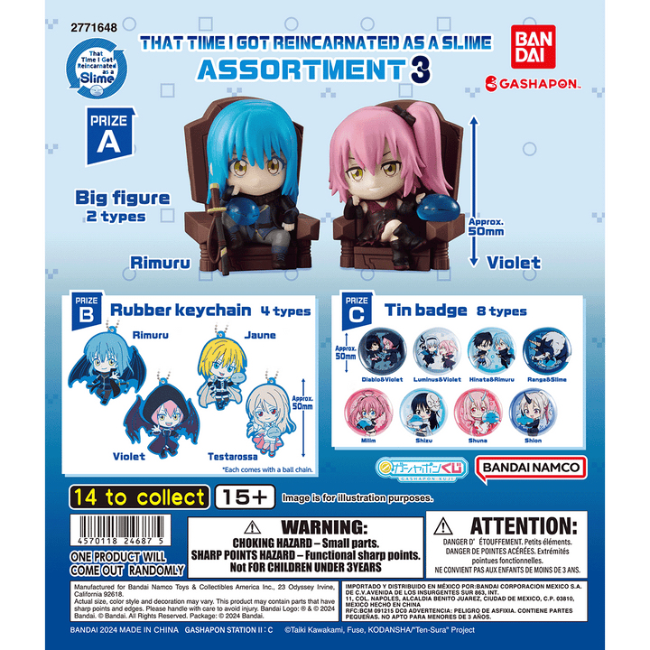 THAT TIME I GOT REINCARNATED AS A SLIME ASSORTMENT 3