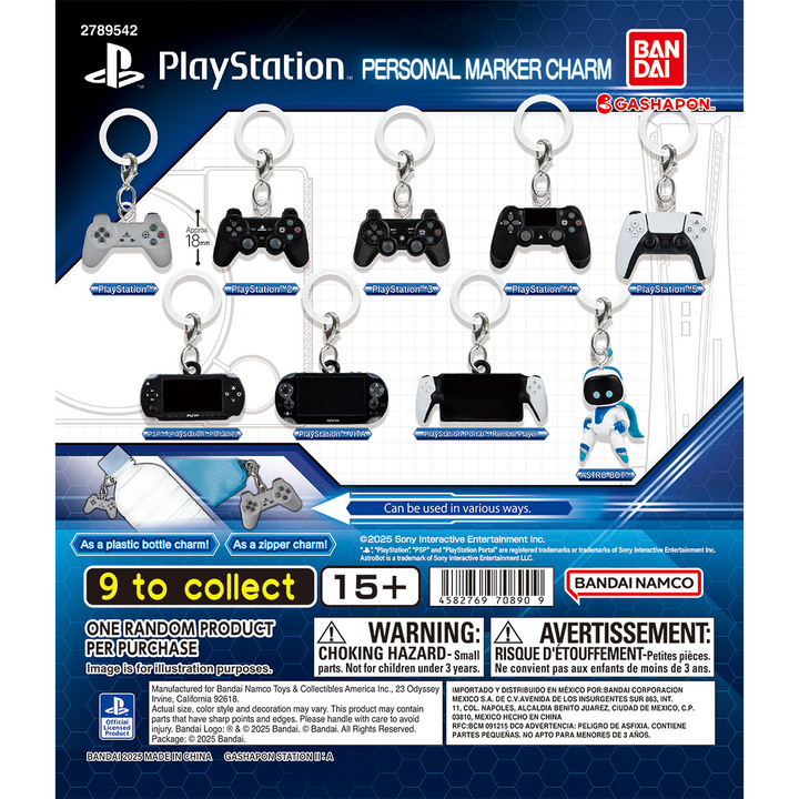PLAY STATION PERSONAL MARKER CHARM