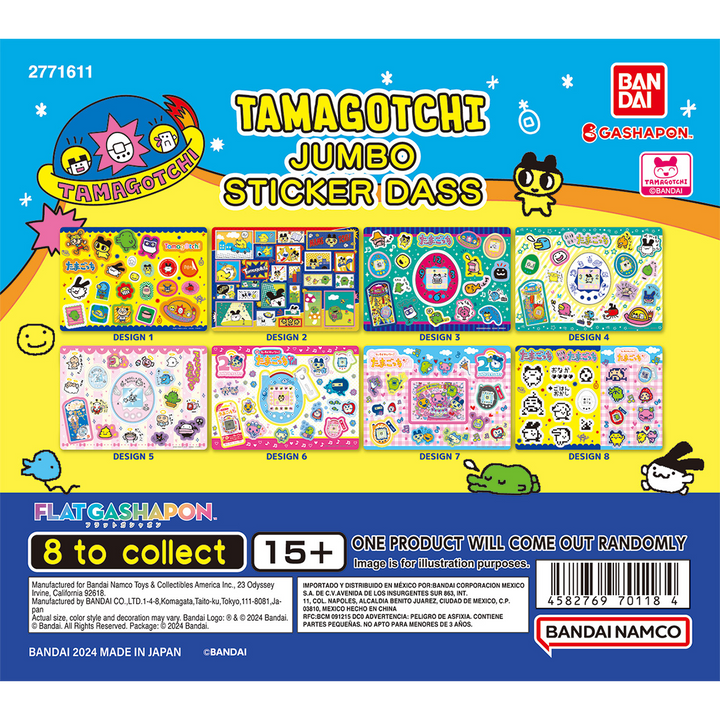 TAMAGOTCHI JUMBO STICKER DASS