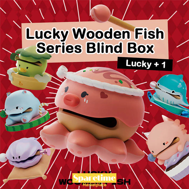 Lucky Wooden Fish Blind Box Series