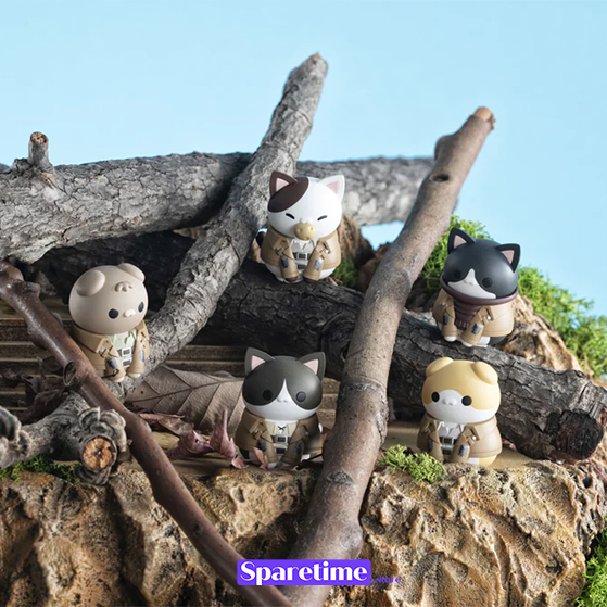 MEGA CAT PROJECT: Attack on Titan - Attack on Cat! Survey Corps Assemble!