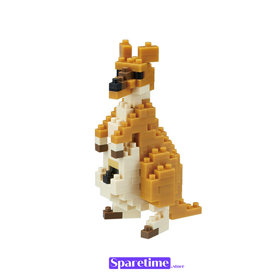 Kangaroo "Animals", Nanoblock Collection Series