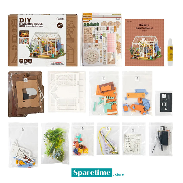 Rolife Miniature House - Dreamy Garden House DG163