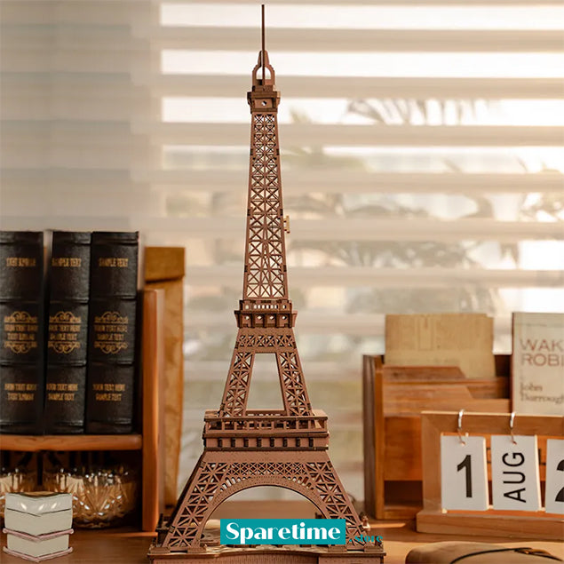 Rolife Night of the Eiffel Tower 3D Wooden Puzzle TGL01