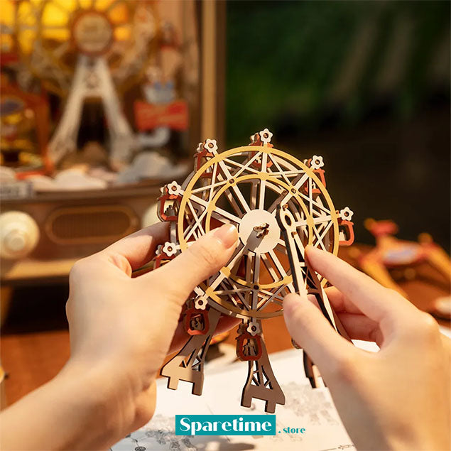 Rolife DIY Music Box Puzzle - Sunset Carnival AMT01