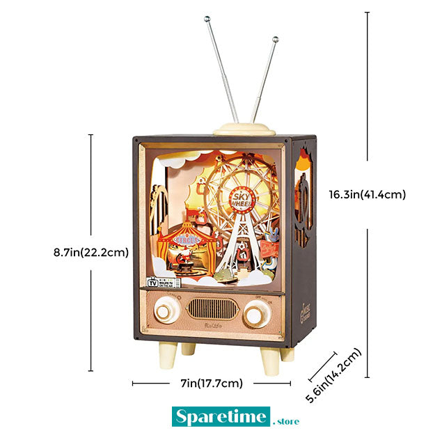 Rolife DIY Music Box Puzzle - Sunset Carnival AMT01