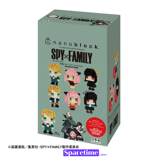 SPY×FAMILY Assortment 1 (Blind Box) "SPY×FAMILY", Nanoblock mininano Series