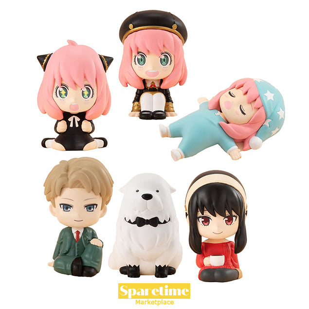 Spy X Family Relaxing Ver Shokugan Mascot Figure Blind Box (AVAILABLE 01/2024)