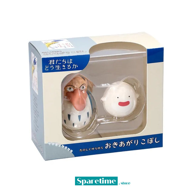 Tilting Figure Collection The Gray Heron and Warawara "The Boy and The Heron"