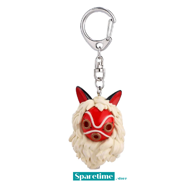 Princess Mononoke - San's Mask Keychain