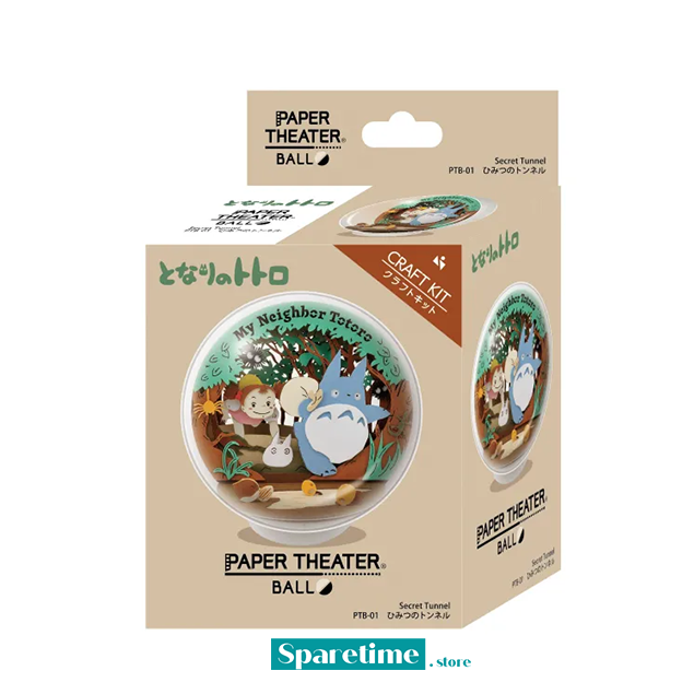 My Neighbor Totoro Secret Tunnel Paper Theater Ball, Ensky Paper Theater