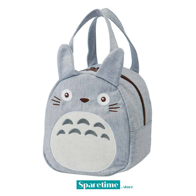 My Neighbor Totoro Die Cut Lunch Bag (Gray)