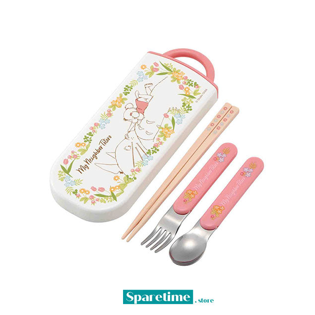 My Neighbor Totoro Utensil Set (Totoro and Mei)