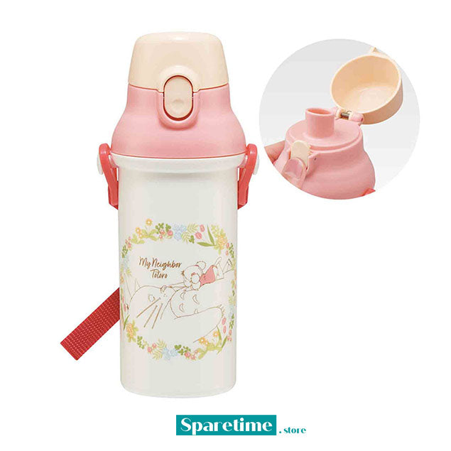 My Neighbor Totoro Water Bottle with Strap 16.23oz 480ml (Totoro and Mei)