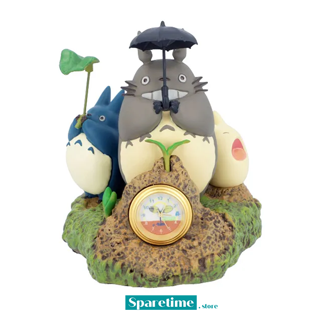 Totoro Dondoko Dance Statue Desk Clock "My Neighbor Totoro", Benelic