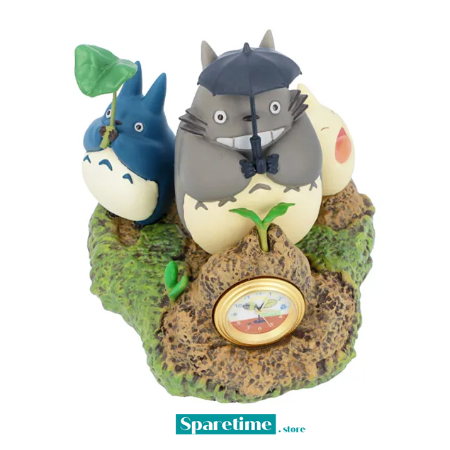 Totoro Dondoko Dance Statue Desk Clock "My Neighbor Totoro", Benelic