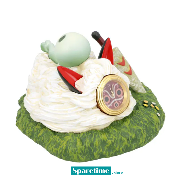 Upon San's Mask Statue Desk Clock "Princess Mononoke", Benelic