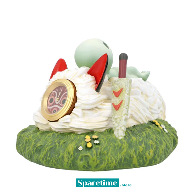 Upon San's Mask Statue Desk Clock "Princess Mononoke", Benelic