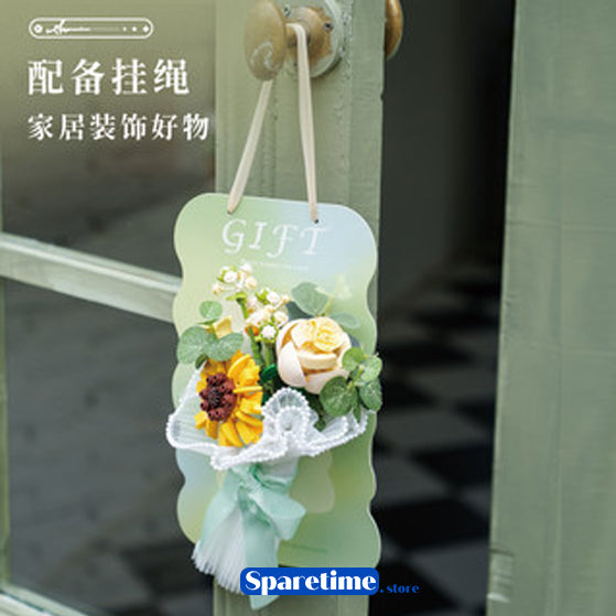 Wekki Flower Bundle Series Building Sunflower Blocks