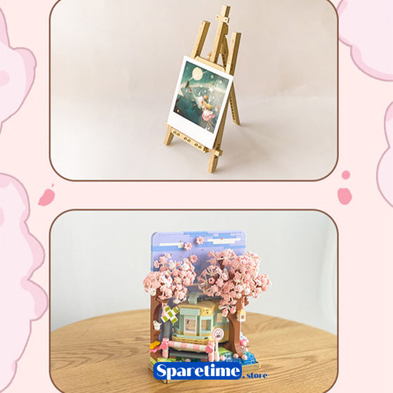 Sakura Train Picture Frame