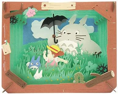 Totoro Strolls Through the Fields "My Neighbor Totoro", Ensky Paper Theater
