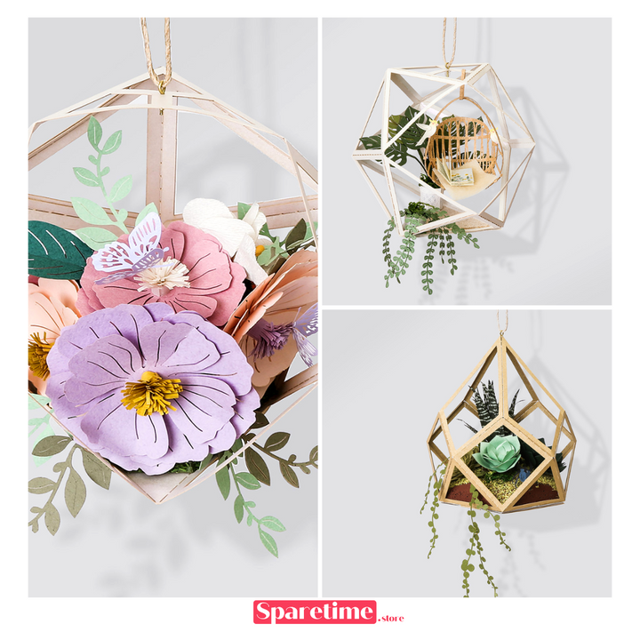 Paper Ornament DIY Kit flowers bundle