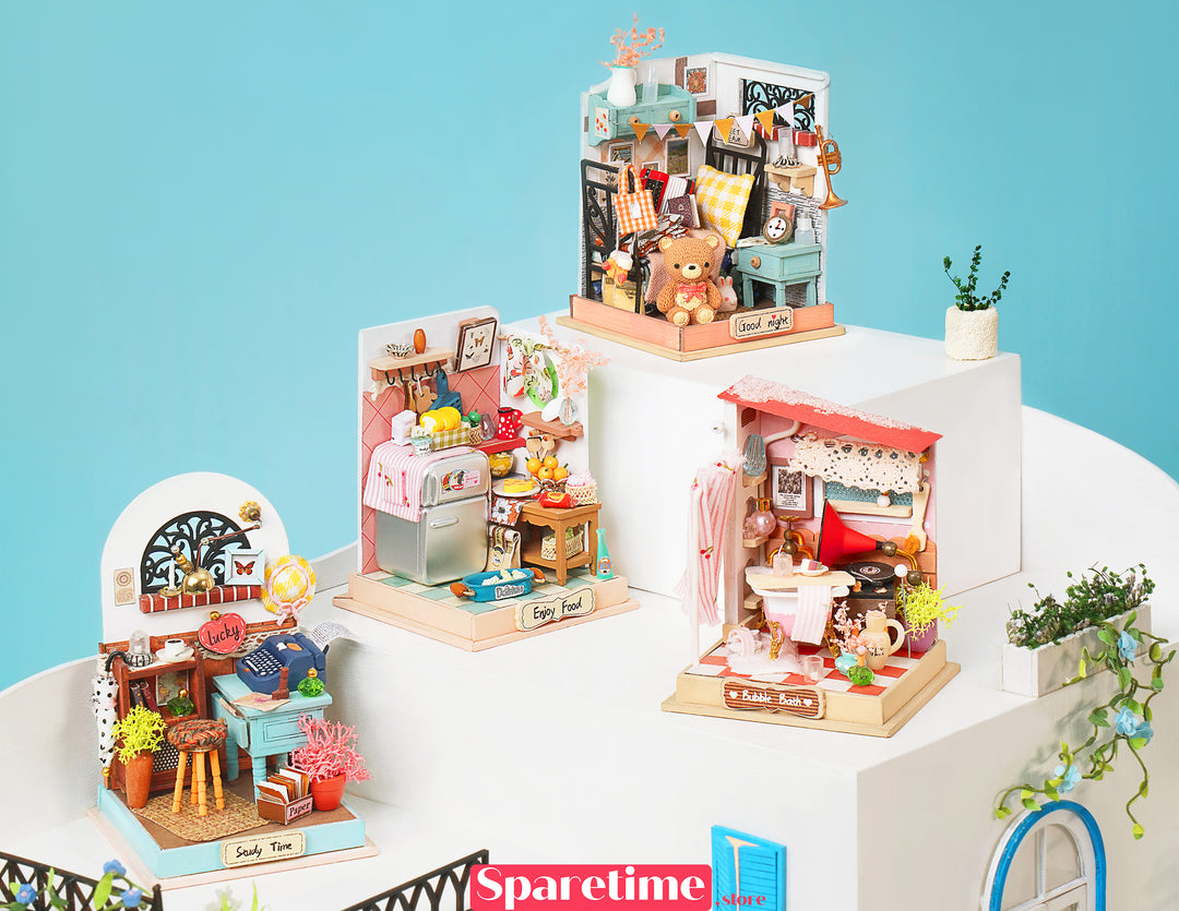 Little & Warm Space Series (4 kits) - Rolife Miniature Dollhouse