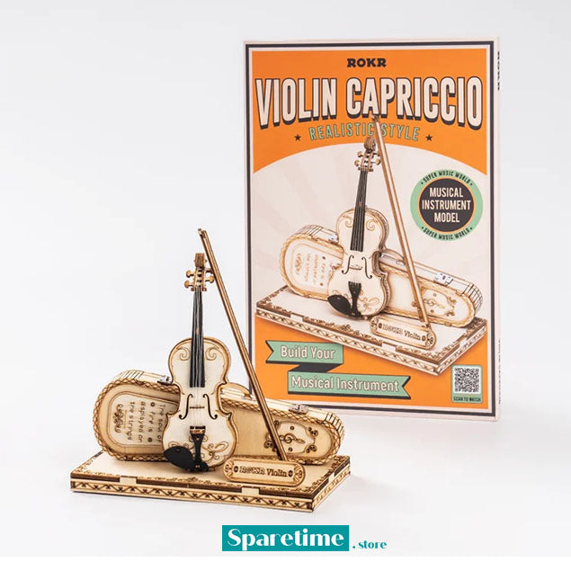ROKR Violin Capriccio Model 3D Wooden Puzzle