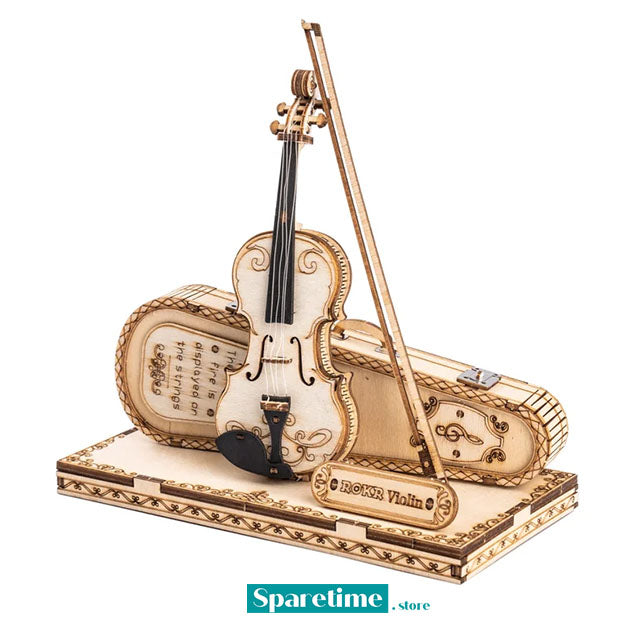 ROKR Violin Capriccio Model 3D Wooden Puzzle