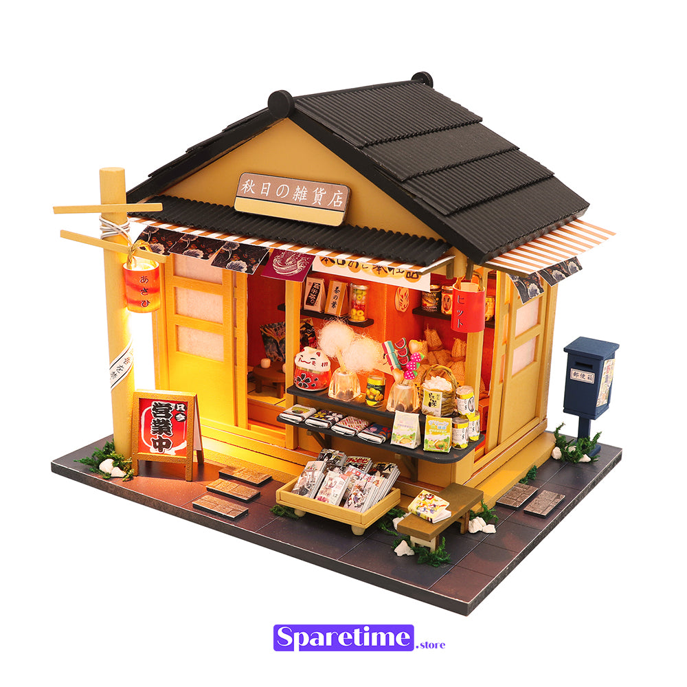 Japanese Style Variety Shop DIY Dollhouse Kit