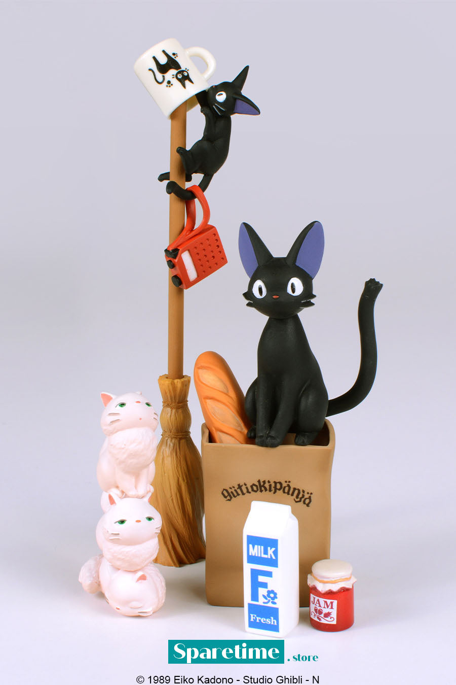 Jiji Nosechara Assortment "Kiki's Delivery Service" (Box/4), Ensky Stacking Figure