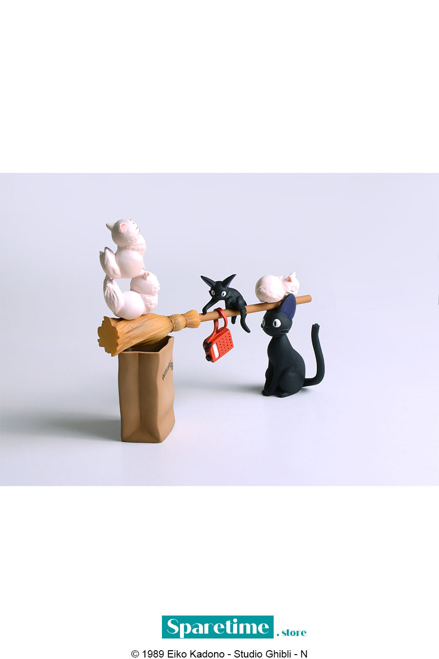 Jiji Nosechara Assortment "Kiki's Delivery Service" (Box/4), Ensky Stacking Figure
