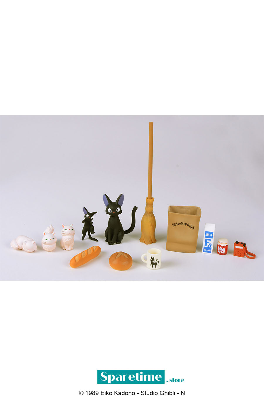 Jiji Nosechara Assortment "Kiki's Delivery Service" (Box/4), Ensky Stacking Figure