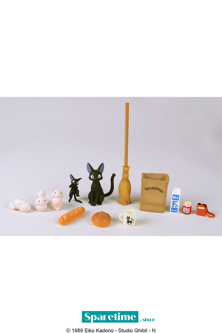 Jiji Nosechara Assortment "Kiki's Delivery Service" (Box/4), Ensky Stacking Figure