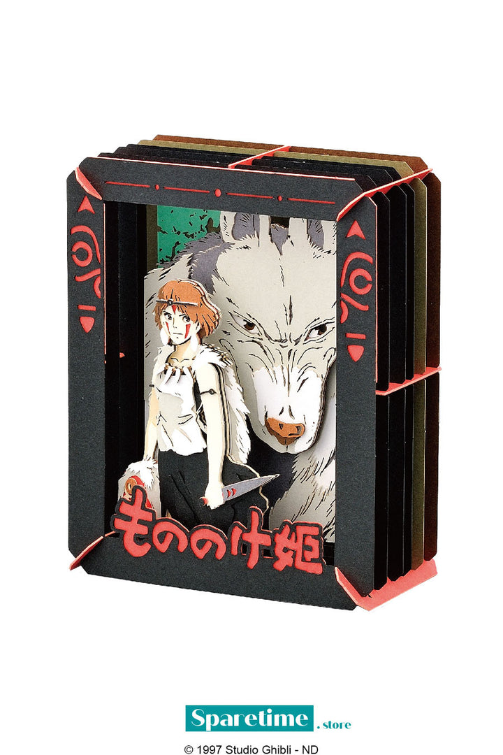 Princess Mononoke Paper Theater "Princess Mononoke", Ensky Paper Theater PT-141