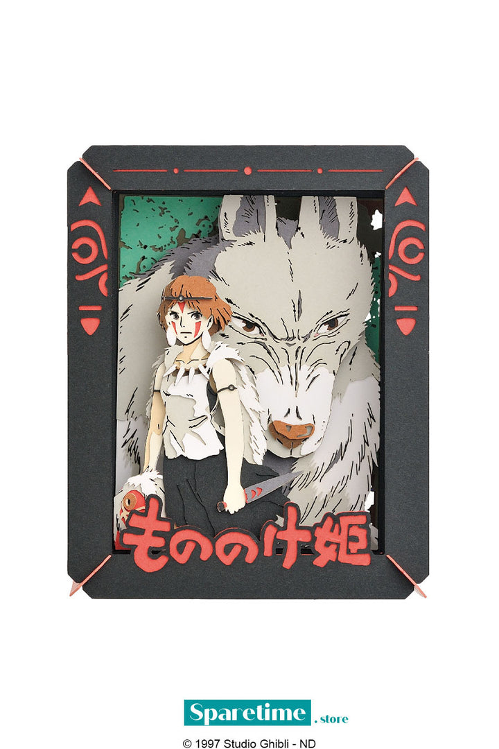 Princess Mononoke Paper Theater "Princess Mononoke", Ensky Paper Theater PT-141