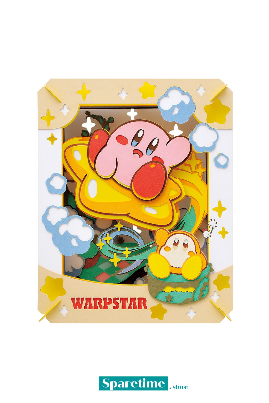 Kirby WARPSTAR Paper Theater (PT-111 ) "Kirby", Ensky Paper Theater