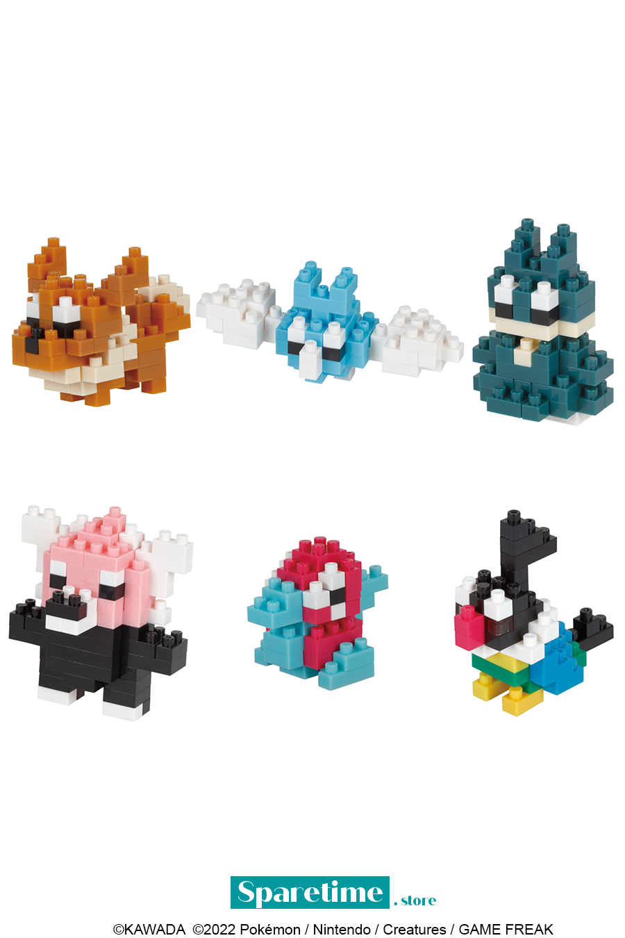 Pokémon Type Normal Set 1 "Pokémon", Nanoblock mininano Series