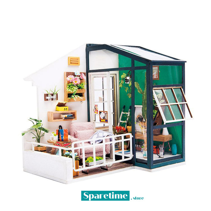 Balcony Daydreaming Miniature Dollhouse Kit DGM05