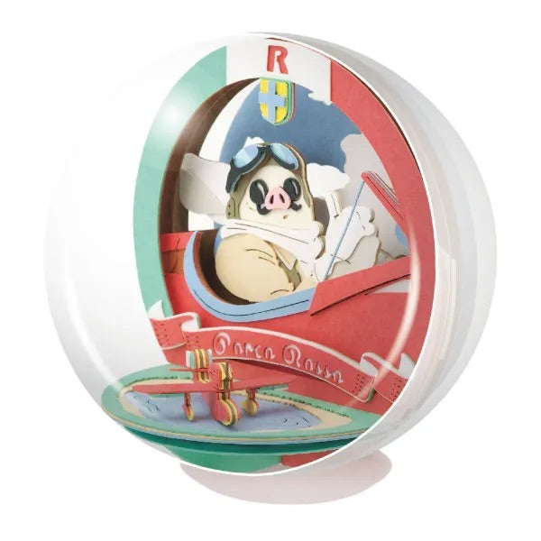 PTB-12 Porco Rosso Airplane Piloting Porco Rosso Paper Theater Ball "Porco Rosso", Ensky Paper Theater