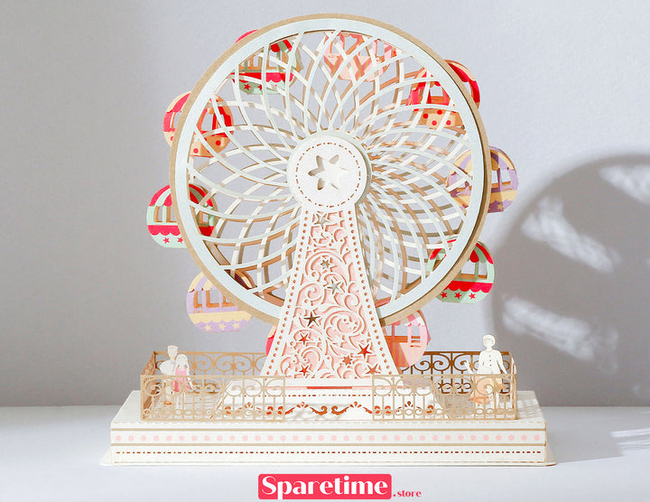 Good Times landscape / Ferris Wheel 3d puzzles paper craft diy