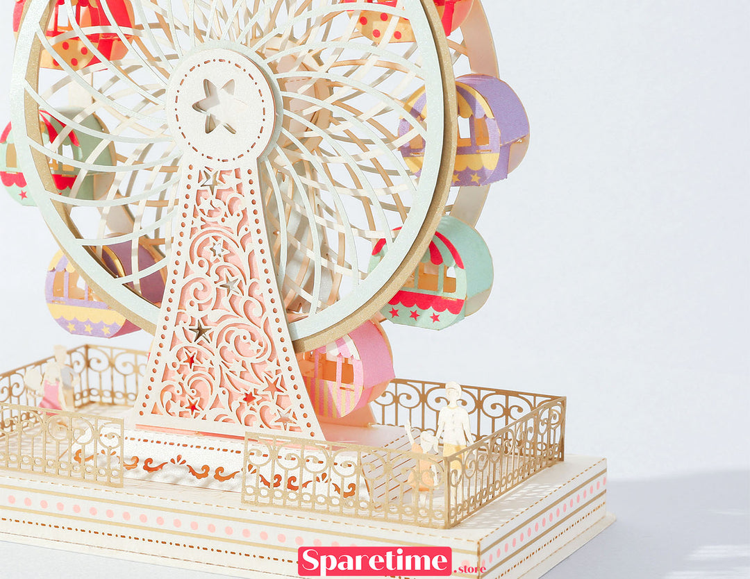 Good Times landscape / Ferris Wheel 3d puzzles paper craft diy
