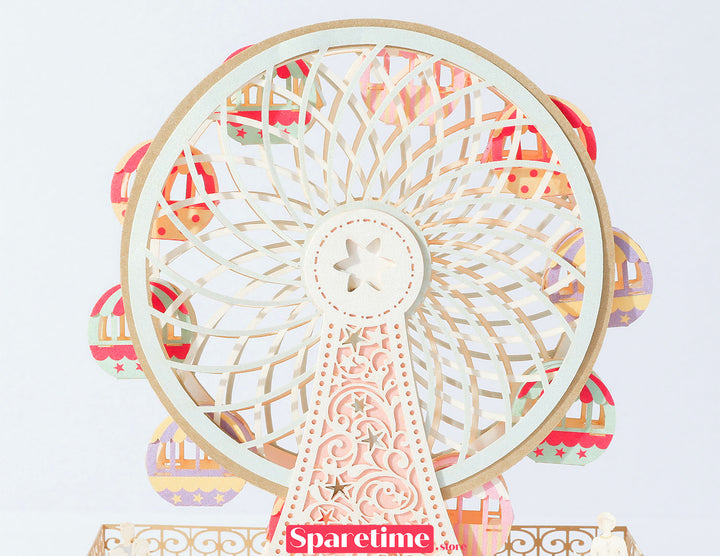 Good Times landscape / Ferris Wheel 3d puzzles paper craft diy