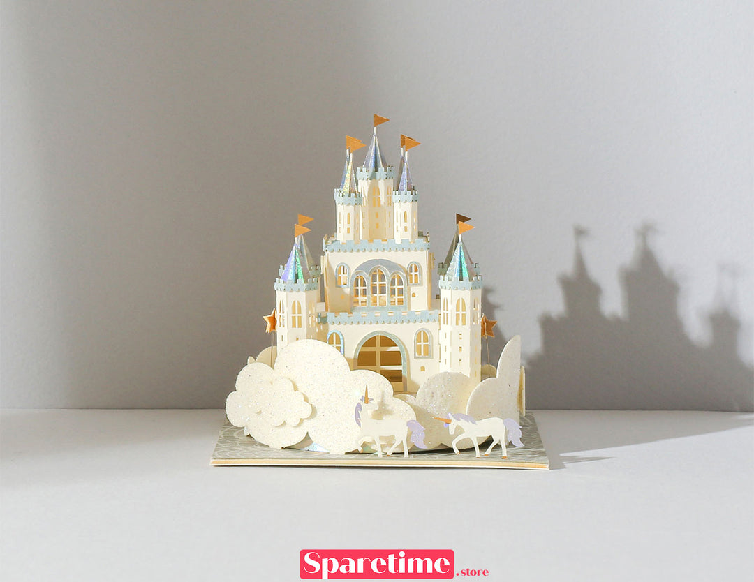 Good Times landscape / Castle 3d paper craft diy