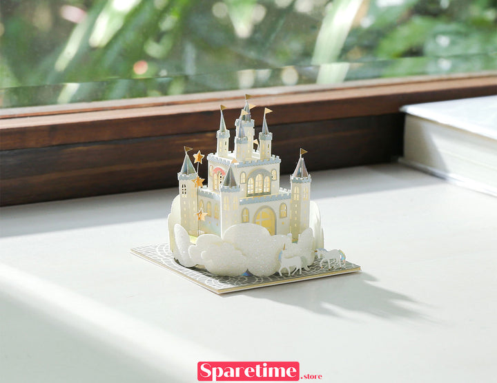 Good Times landscape / Castle 3d paper craft diy